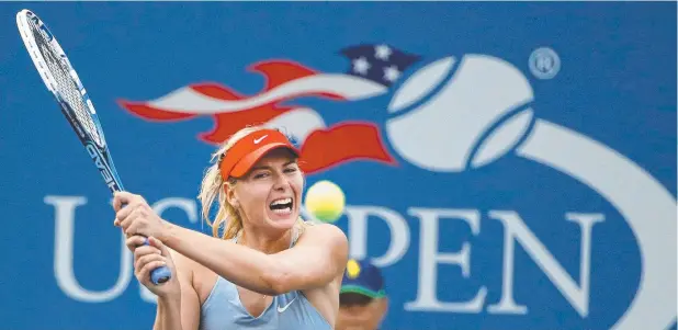  ?? Picture: AP PHOTO ?? MAJOR LIFELINE: Maria Sharapova (pictured in 2014) has been granted a wildcard invitation for the US Open this year after serving a drug ban.