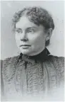  ??  ?? An undated portrait of Lizzie Borden of Fall River, Mass., the 32-year-old spinster who was tried and acquitted of the Aug. 4, 1892 hatchet murders of her father and stepmother. The sensationa­l crime, which remains unsolved, inspired more than 30 books.