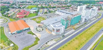  ??  ?? The bird’s eye view of Naim Street Mall, touted as Sarawak’s largest lifestyle street mall, which will have high-speed WiFi coverage soon.