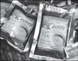  ??  ?? Adlay breakfast cereal