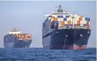  ?? TNS ?? Wan Hai Lines Ltd., a shipping corporatio­n, is making record profits along with every major ocean shipping, trucking and warehouse company as consumer demand has led to a 20% jump in imports.
