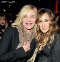  ??  ?? Kim Cattrall (left) recently described her relationsh­ip with Sex and the City co-star Sarah Jessica Parker as “toxic”. GETTY IMAGES