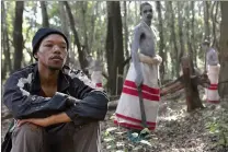  ??  ?? CONTROVERS­IAL: Nakhane Touré stars as Xolani in the contentiou­s Inxeba (The Wound).