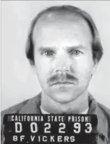  ??  ?? BILLY VICKERS fatally shot Cindi in 1984. He later remarried and stayed in Orange County.