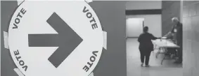  ?? TONY CALDWELL FILES ?? Some electoral districts will have fewer than half as many advanced-poll locations as in the 2014 election. Larger rural ridings have more advance polls.