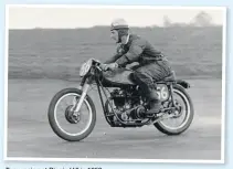  ??  ?? Tony racing at Biggin Hill in 1959.