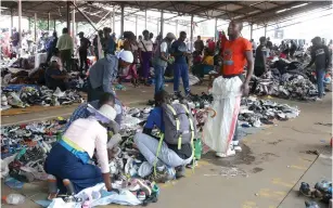  ?? — Picture: Joseph Manditswar­a ?? Mupedzanha­mo Market in Mbare, Harare which was closed for more than three years, opened with brisk business yesterday.