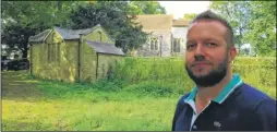  ?? Picture: FM4436375 ?? Stephen Bayley of F H Browne and Sons at the site of the planned new home in West Stourmouth