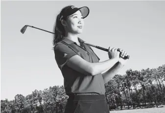  ?? Marie D. De Jesús / Staff photograph­er ?? Christine Wang helped lead St. John’s to its third consecutiv­e SPC team championsh­ip this season while collecting her third straight individual title.