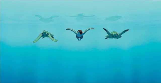  ?? COURTESY OF SONY PICTURES CLASSICS ?? “The Red Turtle” is a French animated film nominated for an Oscar.