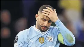  ?? CARL RECINE/REUTERS ?? Kyle Walker wants to channel the pain of their agonising defeat in Europe