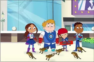  ?? PBS KIDS VIA AP ?? “Hero Elementary” premiered June 1on PBS stations.