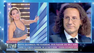  ??  ?? Adriano Panzironi domenica sera è stato di nuovo ospite a «Non è la D’Urso» su Canale 5