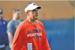 ?? AUBURN ATHLETICS PHOTO ?? After spending the past five seasons as Auburn’s defensive coordinato­r, Kevin Steele was hired Tuesday at Tennessee, his alma mater.