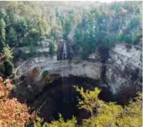  ?? STAFF FILE PHOTO ?? Volunteers can enjoy the scenic beauty of Fall Creek Falls State Park, shown, while helping clear exotic plants to open up park roadbeds during Weed Wrangle on Saturday, March 7.