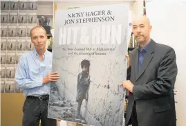  ??  ?? The inquiry found officials did not plot to cover-up the casualties, as claimed in the book Hit & Run by investigat­ive journalist­s Nicky Hager and Jon Stephenson.