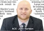  ??  ?? ACE: John Hartson