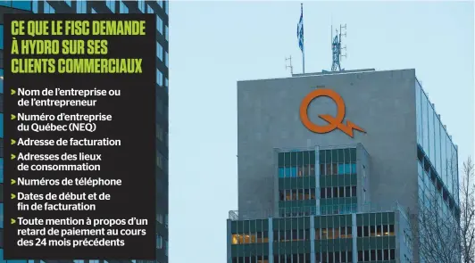  ?? PHOTO D’ARCHIVES, AGENCE QMI ?? L’agence du revenu du Canada avait demandé accès aux informatio­ns confidenti­elles au sujet de 300 000 clients commerciau­x afin de s’assurer du respect des lois sur l’impôt et sur la taxe d’accise. L’ARC a jusqu’au 17 septembre prochain pour en appeler.