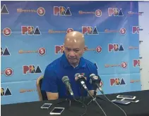  ?? REY JOBLE ?? YENG GUIAO is relieved to snap a 13-game losing skid following a win over Alaska on Wednesday night.