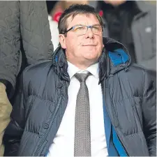  ??  ?? St Johnstone manager Tommy Wright.