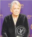  ?? ANGELA WEISS/AFP/GETTY IMAGES ?? ‘Mockingbir­d’ costume designer Ann Roth of Lower Mount Bethel Township was recently honored by the Directors Guild of America for her trailblazi­ng career.