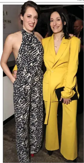  ??  ?? BEST FRIENDS: Phoebe Waller-Bridge and Sian Clifford