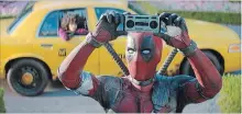  ?? THE ASSOCIATED PRESS ?? Ryan Reynolds is back as the fourth-wall breaking, wise-cracking and irreverent anti-hero Deadpool in “Deadpool 2.”