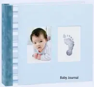  ??  ?? Baby Journal