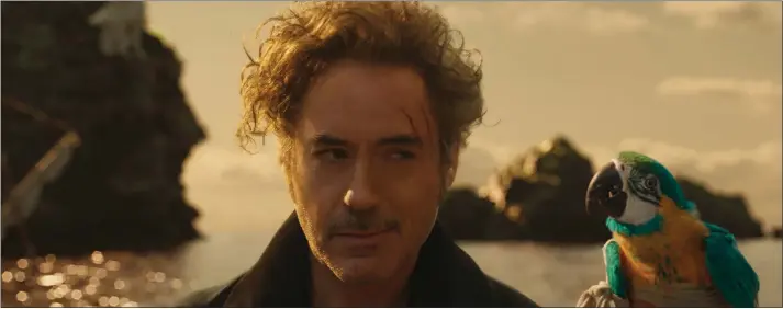  ?? UNIVERSAL PICTURES ?? Robert Downey Jr. stars as Dr. John Dolittle in “Dolittle.”