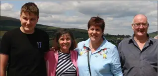  ??  ?? Sean Flanagan, Anita Ormond Goff, Elizabeth Flanagan and Michael Flanagan.