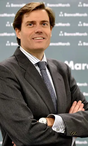  ?? ?? Gabriel Echarri, director general de March Private Equity.