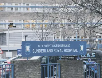  ??  ?? New parking orders are to come into place in streets around Sunderland Royal Hospital.