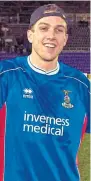  ??  ?? Steve Hislop: Goal hero for Caley Jags in 2004