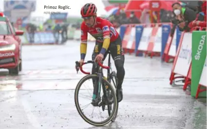  ?? FOTO EPA-EFE ?? Primoz Roglic.