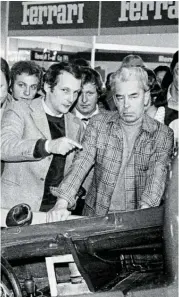  ??  ?? Lauda mit Herbert von Karajan.