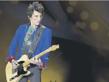  ??  ?? Ronnie Wood: ‘It could have been curtains – time to say goodbye. You never know ...’