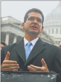  ??  ?? PROMESA. Pierluisi dijo que trabajará por la gente.