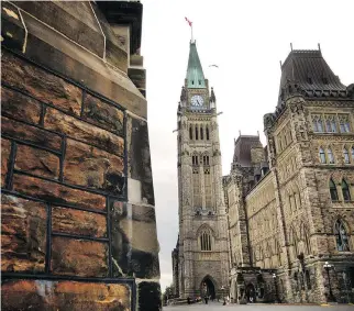  ?? ASHLEY FRASER FILES ?? Visit Centre Block before it closes this September for a decade for a major overhaul.