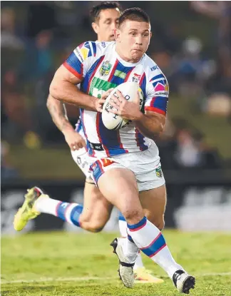  ?? Picture: ALIX SWEENEY ?? Long-serving forward Jacob Lillyman will bow out of the NRL.