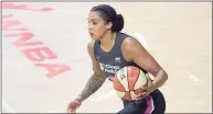  ?? Phelan M. Ebenhack / Associated Press ?? Chicago’s Gabby Williams has been placed on the WNBA full-season suspended list.