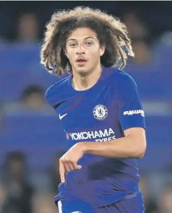  ??  ?? Chelsea and Wales star Ethan Ampadu.