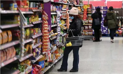  ?? ?? Many households will feel the pinch when the energy price cap is lifted in April. Photograph: Andy Rain/EPA