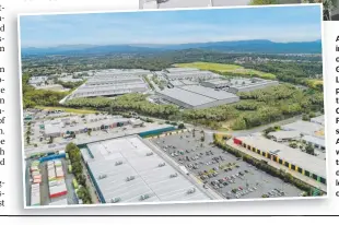  ??  ?? An artist’s impression of the new Gold Coast Logistics Hub planned for the former ColgatePal­molive site at Arundel. It will be home to a super depot for logitistic­s company Toll.