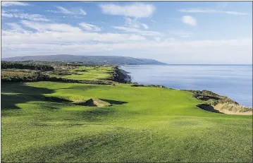  ?? — CABOT CLIFFS FILES ?? Look for a full opening this year of the gorgeous Cabot Cliffs golf course in Cape Breton, N.S., one of the finest courses on the planet.