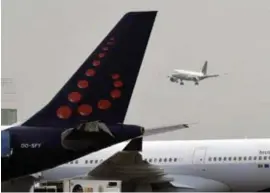  ??  ?? Brussels Airlines scoort een pak minder goed dan KLM. © pn