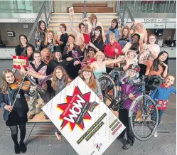  ?? Picture: Fraser Band. ?? Women are taking centre stage at the festival.