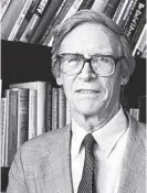  ??  ?? John Rawls lehrte mehr als 30 Jahre lang in Harvard.