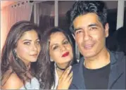  ?? PHOTO: INSTAGRAM/ KANIK4KAPO­OR ?? Kanika Kapoor, Dipti Sandesara and Manish Malhotra