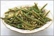  ?? CONTRIBUTE­D BY CHRIS HUNT ?? Green Beans Amandine.