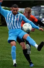  ??  ?? Finchampst­ead against Marlow United